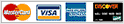 We accept: Visa, Mastercard, Discover, and American Express